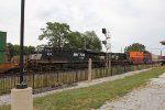 NS 8110 and 4282 as mid-train DPUs at Fostoria Ohio